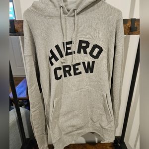 XL Grey Hieroglyphics Hip Hop Hoodie Sweater